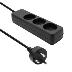 ProXtend Danish Power Strip 3-way 15M - High Quality, Reliable, and Long-Lasting Power Solution | Model K3-K15B